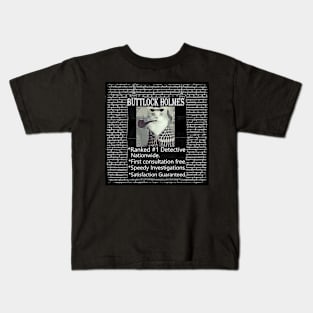 Cat Detective Kids T-Shirt